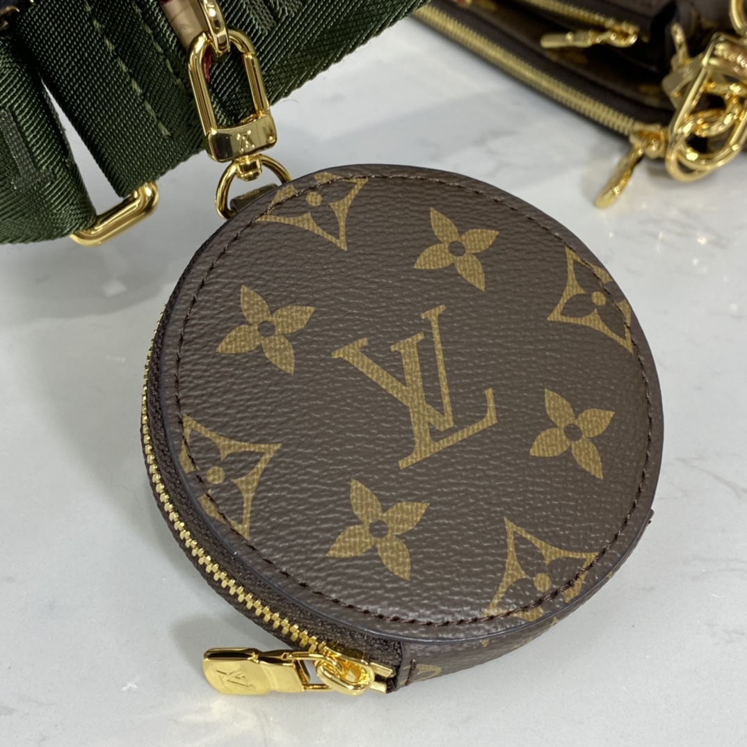 Louis Vuitton MULTI POCHETTE ACCESSOIRES Monogram M44813 Khaki